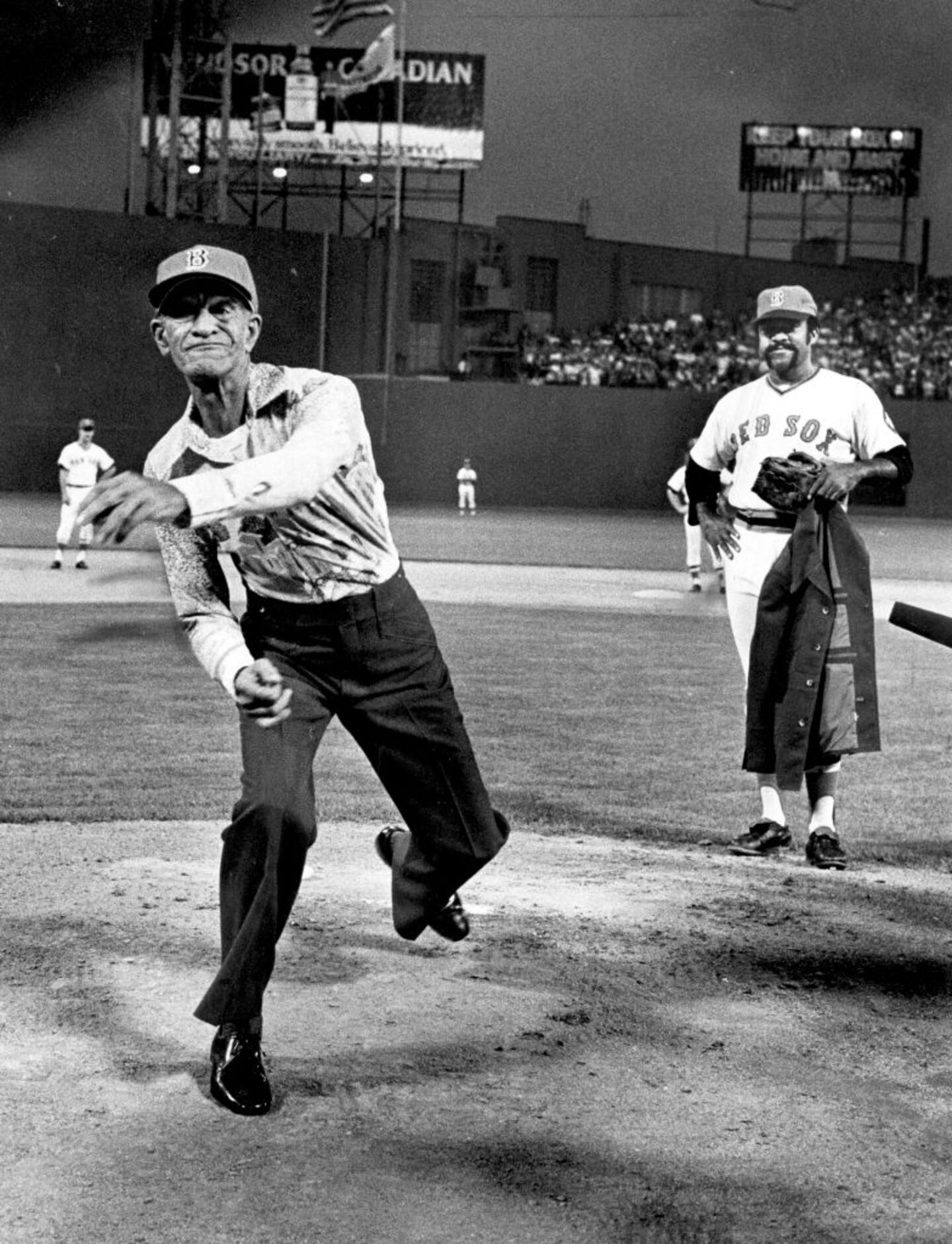 Luis Tiant Sr. and Luis Tiant Jr.